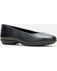 Hush Puppies - Alice Flat Leather Standard Flats - Lyst