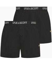Lyle & Scott - Usher Golden Eagle Branding Boxer Shorts - Lyst