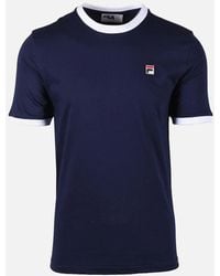 Fila - Vintage Marconi Essential Ringer Tee - Lyst