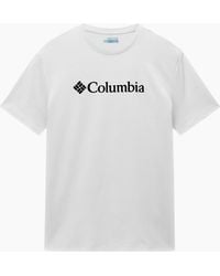 Columbia - Basic Large Chest Logo T-Shirt - Lyst