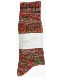 Anonymous Ism - 5 Colour Mix Crew Cotton Socks - Lyst