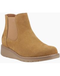 Hush Puppies - Leonie Suede Boots - Lyst