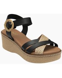 Lotus - Amalia Wedge Sandals - Lyst