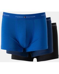 Tommy Hilfiger - 3 Pack Dyed-To-Match Trunks - Lyst