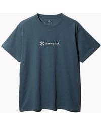 Snow Peak - Snow Peak Soft Cotton Logo Short Sleeve T-Shirt - Lyst