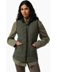 HUNTER - Original Short Quilted Gilet Gilets - Lyst