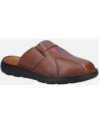 Hush Puppies - Carson Leather Mules - Lyst