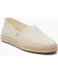 TOMS - Alpargata Rope 2.0 Shoe Cotton Natural Espadrilles - Lyst