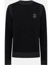 Belstaff - Seasonal Watch Crewneck Jumper/Tornado - Lyst