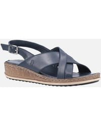 Hush Puppies - Elena Leather Wedges - Lyst