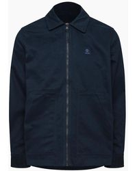 Timberland - Herringbone Solid Patterned Shirt Collared Overshirt - Lyst