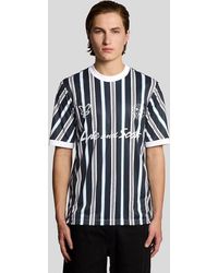 Lyle & Scott - Prep Stripe Football Shirt - Lyst