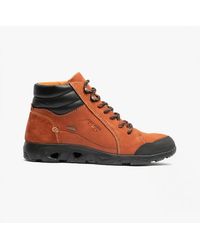 Josef Seibel - Noih 53 Leather Hiking Boot Rust/Combi - Lyst