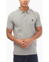 Timberland - Polo Shirt Short Sleeve Millers River Pique Cotton Polo Shirts - Lyst