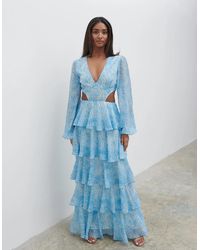 Pretty Lavish - Ashton Cut Out Maxi Dress - Lyst