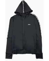 BOSS - Sicoon Gym Zip Up Sweatshirt 001 - Lyst