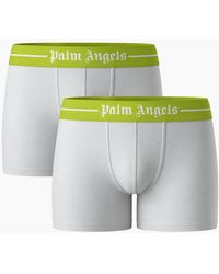Palm Angels - Two-Pack Neon Logo Short Trunk Boxer Shorts - Lyst