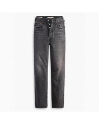 Levi's - Levi's Ribcage Straight Ankle Noe Dar - Lyst
