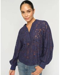 Mos Mosh - Yen River Lace Blouse - Lyst
