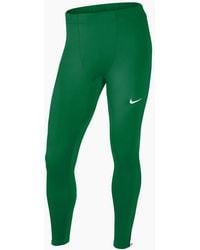 Nike - Full Length Solid Patterned Leggings - Lyst
