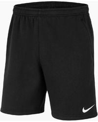 Nike - Solid Athletic Shorts With Elasticated Waistband - Lyst