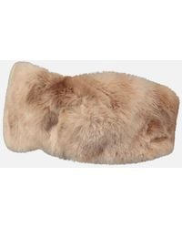 Barts - Breanne Faux Fur Knotted Headband - Lyst