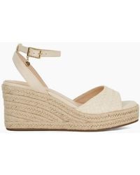 Dune - Kerries High Heel Wedge Espadrille Sandals - Lyst
