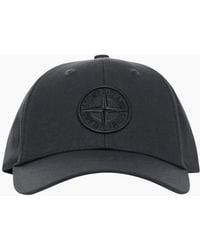 Stone Island - Compass Logo Baseball Cap - Lyst