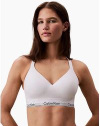 Calvin Klein - Icon Cotton Modal Lift Bralette - Lyst