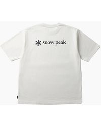 Snow Peak - Snow Peak Back Printed Logo T-Shirt - Lyst