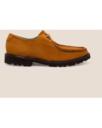 Oswin Hyde - Joshua Suede Tobacco - Lyst