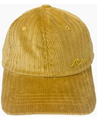 Bleubird - Overland Corduroy 5 Panel Baseball Cap - Lyst