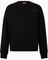 DIESEL - S Rob R2 Crew Neck Sweatshirt - Lyst