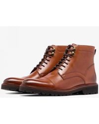 Oliver Sweeney - Hareden Calf Leather Derby Boots - Lyst