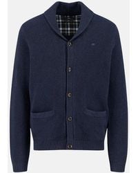 Fynch-Hatton - Buttoned Shawl Collar Cardigan - Lyst
