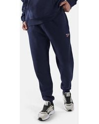 Reebok - Id 2-Colour Logo Cuffed Joggers Cotton Joggers - Lyst