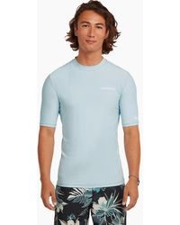O'neill Sportswear - Skins Short Sleeve Rash Vest - Lyst