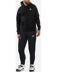 Nike - Club Tracksuits Fleece Joggers Relaxed Fit Foundation Overhead Hoodie - Lyst