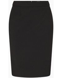 BOSS - Vilea Jersey Skirt - Lyst