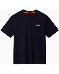 Napapijri - S-Small Box T-Shirt - Lyst