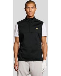 Lyle & Scott - Windproof 1/2 Zip Gilet - Lyst