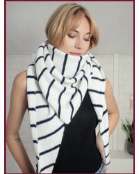 Nooki Design - Edwina Knitted Triangle Scarf - Lyst