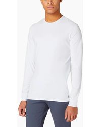 Remus Uomo - Tapered Fit Cotton-Stretch Long Sleeve T-Shirt - Lyst