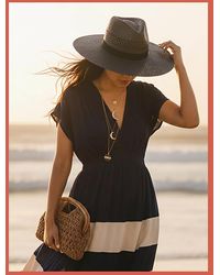 Nooki Design - Beth Oversized Fedora Hat - Lyst