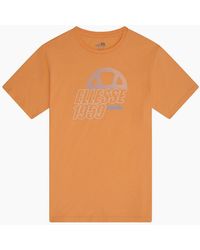 Ellesse - Blakeney Printed Logo Crew Neck Short Sleeve T-Shirt - Lyst