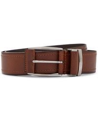 BOSS - Medium Sody Leather Belt - Lyst