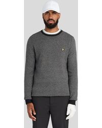 Lyle & Scott - Cashmere Blend Crew Neck Jumper - Lyst