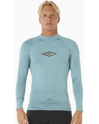 Rip Curl - Rip Curl Raw Energy Upf Perf Long Sleeve Rash Vest - Lyst