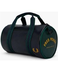Fred Perry - Classic Mini Barrel Bag/Grassroots - Lyst