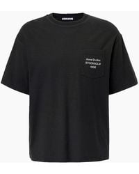 Acne Studios - Stockholm Logo Pocket T-Shirt - Lyst